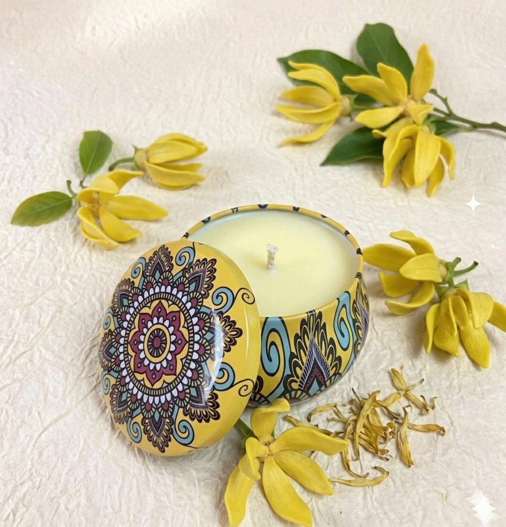Bougie cire de soja - Ylang-ylang