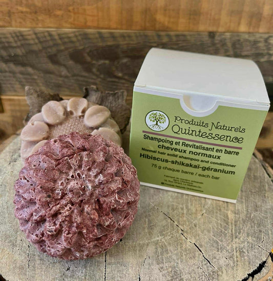Duo shampoing & revitalisant en barre - Cheveux normaux